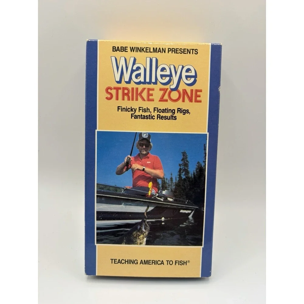Walleye Strike Zone ( VHS) Babe Winkleman, Sportsman Wokrshop